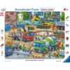 Ravensburger puzzle (slagalice) - Dešavanje na gradilištu