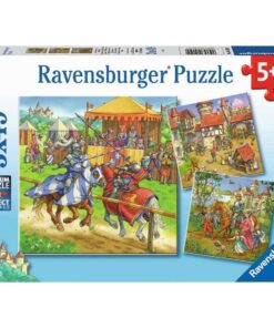 Ravensburger puzzle (slagalice) - Borba vitezova u srednjem veku