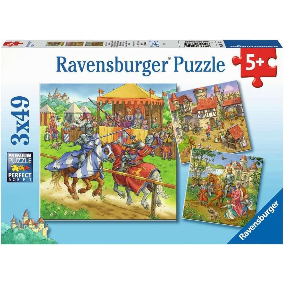 Ravensburger puzzle (slagalice) - Borba vitezova u srednjem veku