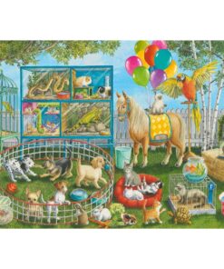 Alternative view of Ravensburger puzzle (slagalice) - Vašar sa životinjama