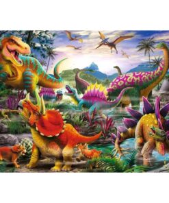 Alternative view of Ravensburger puzzle (slagalice) - Strašni T Rex