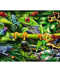 Alternative view of Ravensburger puzzle (slagalice) - Neverovatni vodozemci