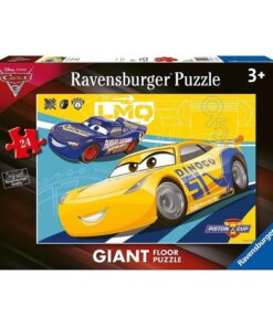Ravensburger puzzle (slagalice) - Velike podne puzzle Cars