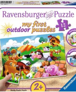 Ravensburger puzzle (slagalice) -Slatka farma zivotinja