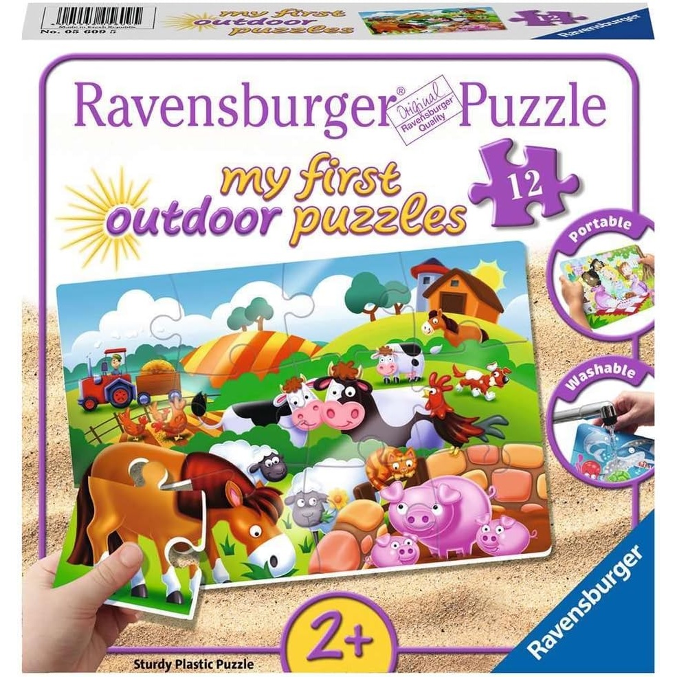 Ravensburger puzzle (slagalice) -Slatka farma zivotinja