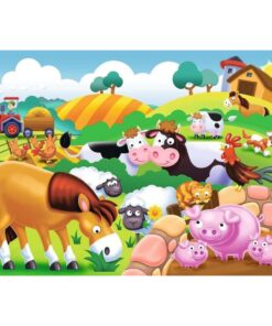 Alternative view of Ravensburger puzzle (slagalice) -Slatka farma zivotinja