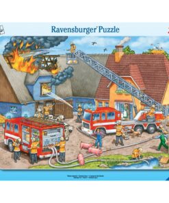 Alternative view of Ravensburger puzzle (slagalice)- Vatrogasci u akciji