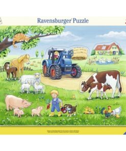 Ravensburger puzzle (slagalice)- Zivotinje na farmi