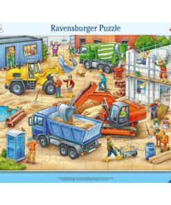 Ravensburger puzzle (slagalice)- Velike konstruktivne masine na gradilistu