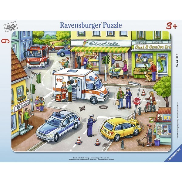 Ravensburger puzzle (slagalice) -Uzbuna u gradu