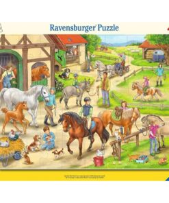 Ravensburger puzzle (slagalice) - Dan na rancu