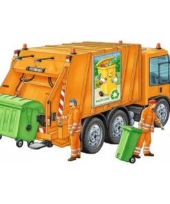 Alternative view of Ravensburger puzzle (slagalice) - Djubretari u gradu