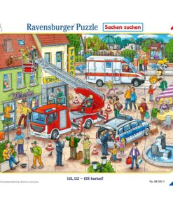 Ravensburger puzzle (slagalice) - Spasavanje zivotinja u gradu