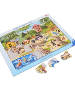 Alternative view of Ravensburger puzzle (slagalice) - U zooloskom vrtu