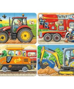 Alternative view of Ravensburger puzzle (slagalice) -Moje  prve puzzle, masine