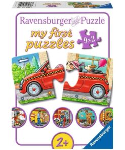 Ravensburger puzzle (slagalice) -Moje prve puzzle, 9 u 1 , vozila