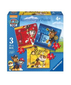 Ravensburger puzzle (slagalice) -Paw patrol, 3 u 1