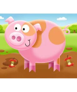 Alternative view of Ravensburger puzzle (slagalice) - Moje prve puzzle, 4 u 1, farma