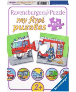 Ravensburger puzzle (slagalice) - Moje prve puzzle, 9 u 1,zanimanja