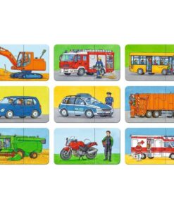 Alternative view of Ravensburger puzzle (slagalice) - Moje prve puzzle, 9 u 1,zanimanja