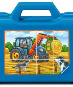 Ravensburger puzzle (slagalice) -  Puzzle-kockice, vozila na