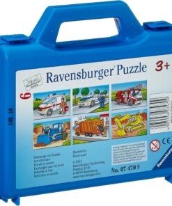 Alternative view of Ravensburger puzzle (slagalice) - Puzzle-kockice, bager