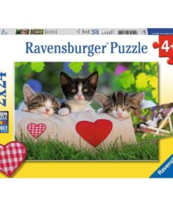 Ravensburger puzzle (slagalice)- Zaljubljene mace