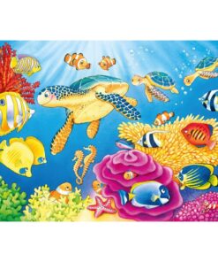 Alternative view of Ravensburger puzzle (slagalice)-  Druzina ispod mora