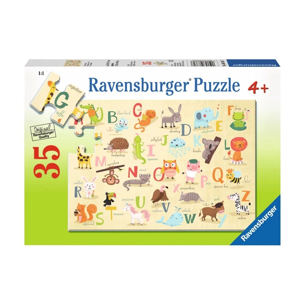 Ravensburger puzzle (slagalice) - Zivotinje od A-Z