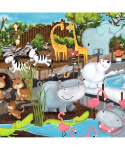 Alternative view of Ravensburger puzzle (slagalice) - Slatke zivotinje u zoo vrtu