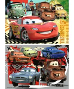 Alternative view of Ravensburger puzzle (slagalice) - Cars na okupu