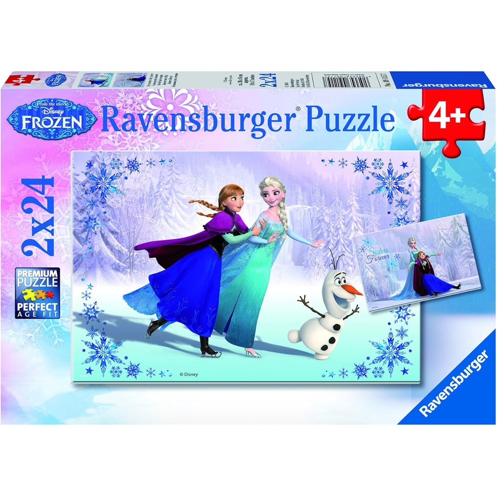 Ravensburger puzzle (slagalice) - Frozen klizaju