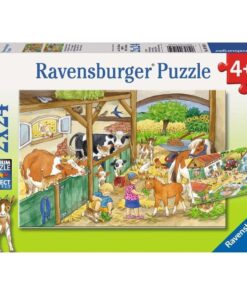 Ravensburger puzzle (slagalice) - Dan na farmi