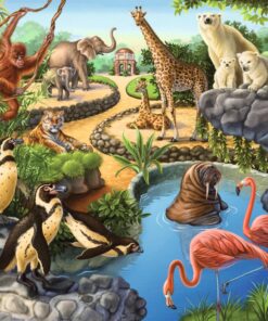 Alternative view of Ravensburger puzzle (slagalice) - Zivotinje u prirodi