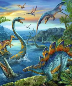 Alternative view of Ravensburger puzzle (slagalice) - Dinosaurus