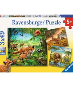 Ravensburger puzzle (slagalice) - Zivotinje u divljini