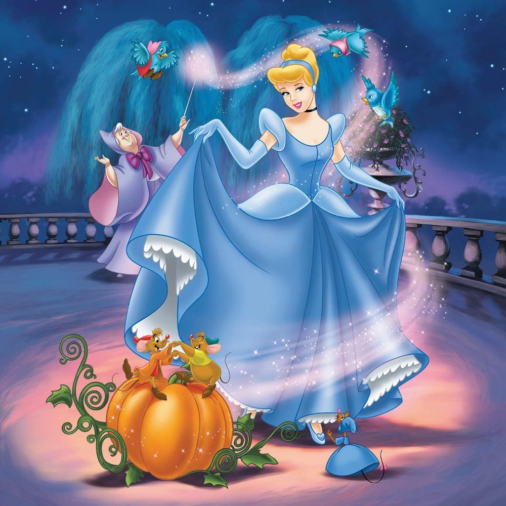 Ravensburger puzzle (slagalice) - Cinderella, Ariel - Image 2