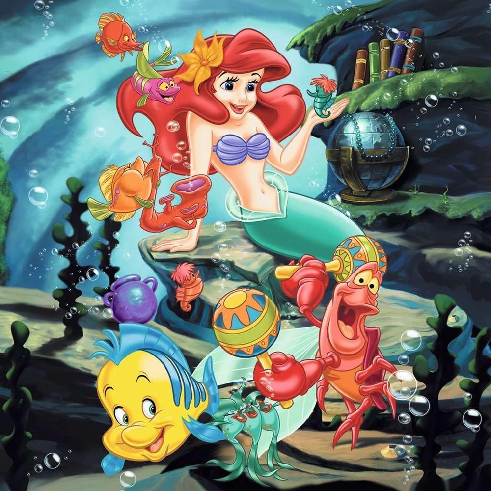 Ravensburger puzzle (slagalice) - Cinderella, Ariel - Image 4