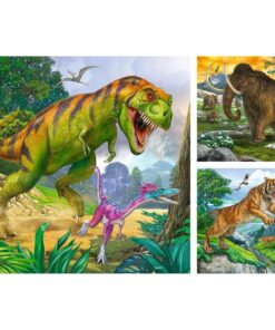 Alternative view of Ravensburger puzzle (slagalice) - Dinosaurusi