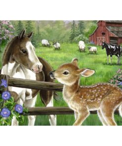 Alternative view of Ravensburger puzzle (slagalice) - Novi prijatelji