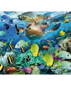 Alternative view of Ravensburger puzzle (slagalice) - Prelepi vodeni svet