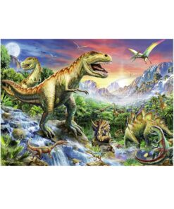 Alternative view of Ravensburger puzzle (slagalice) - Dinosaurusi