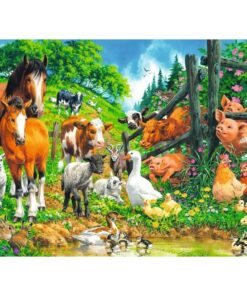 Alternative view of Ravensburger puzzle (slagalice) - Zivotinje