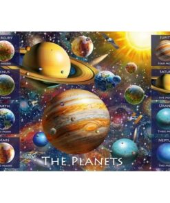 Alternative view of Ravensburger puzzle (slagalice) - Planete