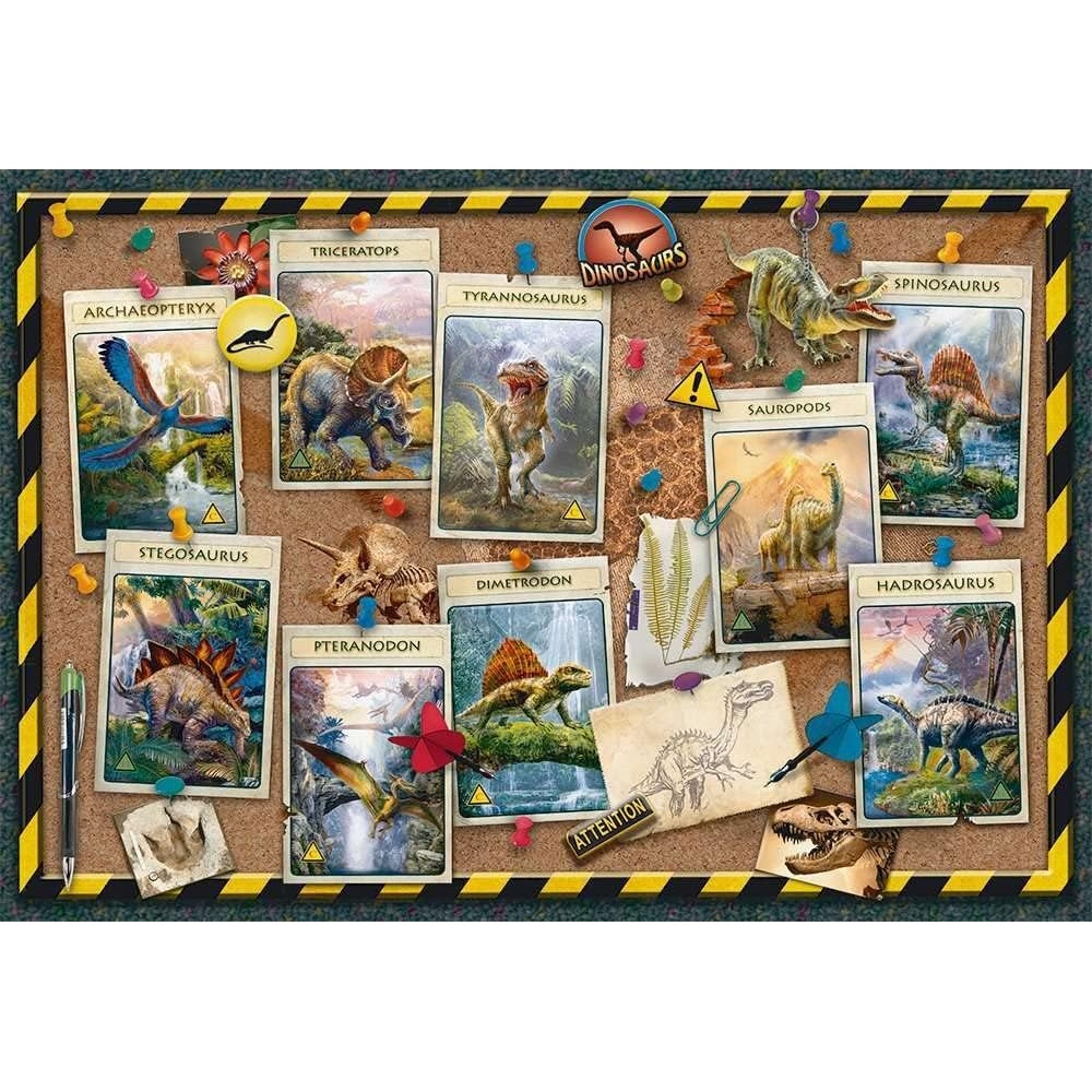 Ravensburger puzzle (slagalice) - Dinosaurusi - Image 2