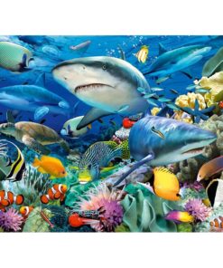 Alternative view of Ravensburger puzzle (slagalice) - Morski pas