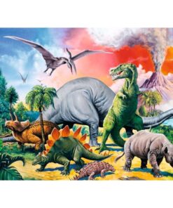 Alternative view of Ravensburger puzzle (slagalice) - Dinosaurusi