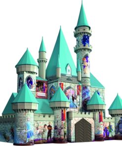 Alternative view of Ravensburger 3D puzzle (slagalice) - Dizni dvorac sa motivom Frozen