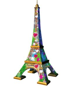 Alternative view of Ravensburger 3D puzzle (slagalice) - Ajfelov toranj