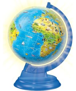Alternative view of Ravensburger 3D puzzle (slagalice) – Globus